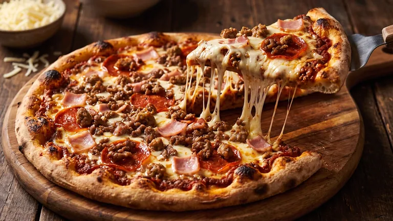 Pizza Meat Lover de Lo del Jamaliche